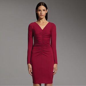 Narciso Rodriguez Burgundy Red New Women’s Dress No Label Size XL